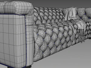 sof&aacute; de m&oacute;veis de prostituta Modelo 3D