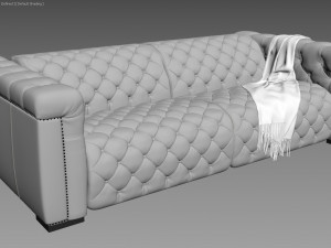 hooker furniture sofa 3D 模型