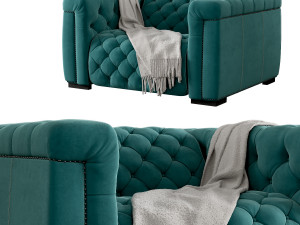 hooker furniture chair 3D Model