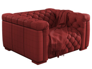hooker furniture chair 3D Model
