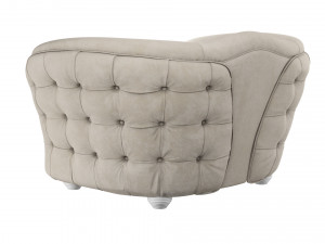armchair gold confort scarlett Model 3D