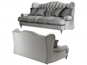 4 seater sofa sofology 3D Model