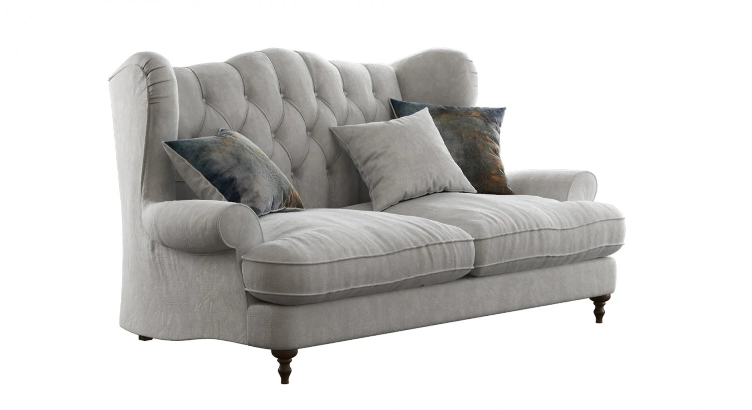 2 seater sofa sofology 3D Model .c4d .max .obj .3ds .fbx .stl .blend 