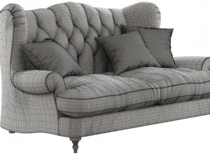 2 seater sofa sofology 3D Model