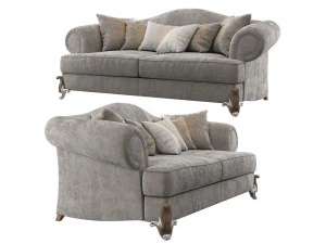 sofa kalo c9 seven sedie 3D Model