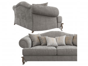 sofa kalo c9 seven sedie Modello 3D