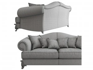 sofa kalo c9 seven sedie 3D Model