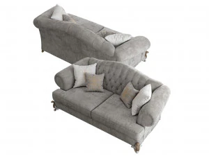 sofa kalo u1seven sedie 3D Model