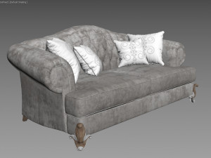 sofa kalo u1seven sedie 3D Модель
