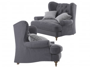 chair sofology liberte 3D Model