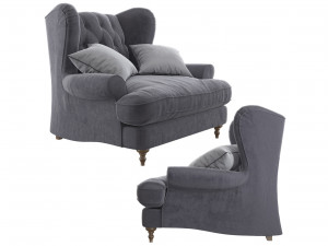 chair sofology liberte 3D Model