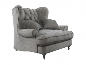 chair sofology liberte 3D Model