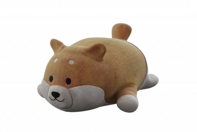 shiba soft toy Model 3D .c4d .max .obj .3ds .fbx .stl .blend 