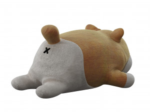 shiba soft toy Model 3D