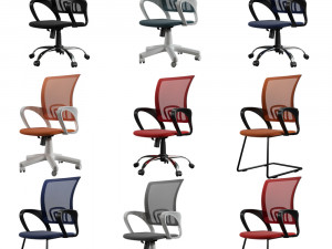 chair office chairman 696 Model 3D