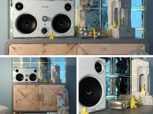 conjunto decorativo em estilo loft Modelo 3D