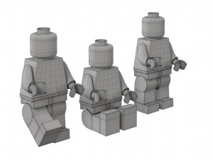 decorative set in the style of loft Modelo 3D