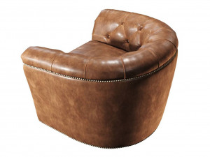 ripley swivel club chair Modèle 3D