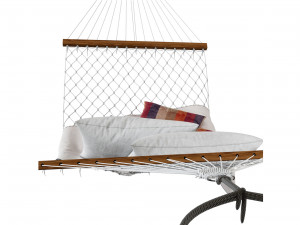 knitted hammock 3D 模型