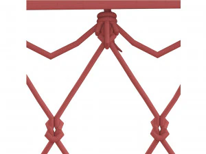 knitted hammock 3D Model