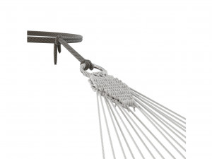 knitted hammock 3D 模型