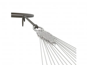knitted hammock 3D Model
