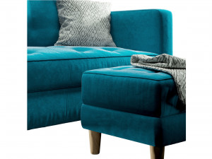 sofa form sofa eiffel pouf trocadero 3Dモデル