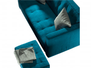 sofa form sofa eiffel pouf trocadero 3Dモデル