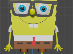 spongebob 3D Model