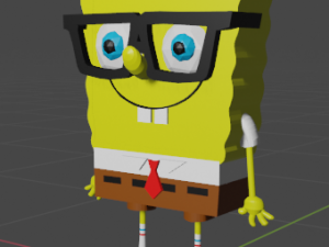 spongebob Modèle 3D
