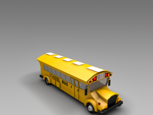 school bus 3D Model