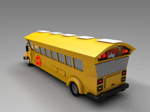 school bus 3D Model