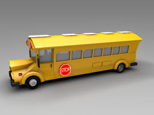 school bus 3D Model