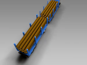 truck low 3D Model
