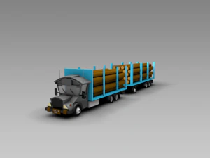 truck low 3D Model