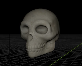 skull 3D Model .c4d .max .obj .3ds .fbx .stl .blend 