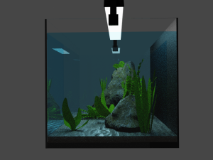 aquarium - pecera - fishbowl 3D Model