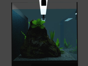 aquarium - pecera - fishbowl 3D Model