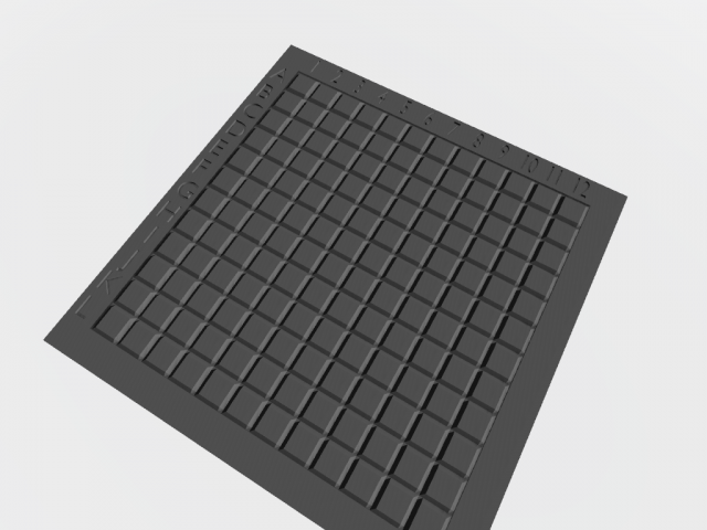 go asiatic board game 3D 打印模型 .c4d .max .obj .3ds .fbx .stl .blend