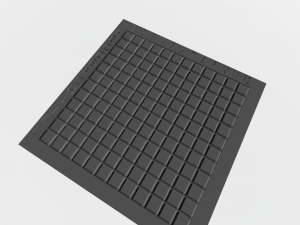 go asiatic board game 3Dプリントモデル