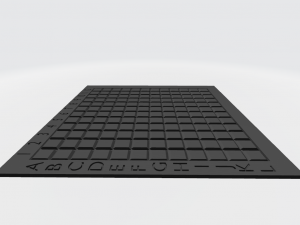 go asiatic board game 3D 打印模型