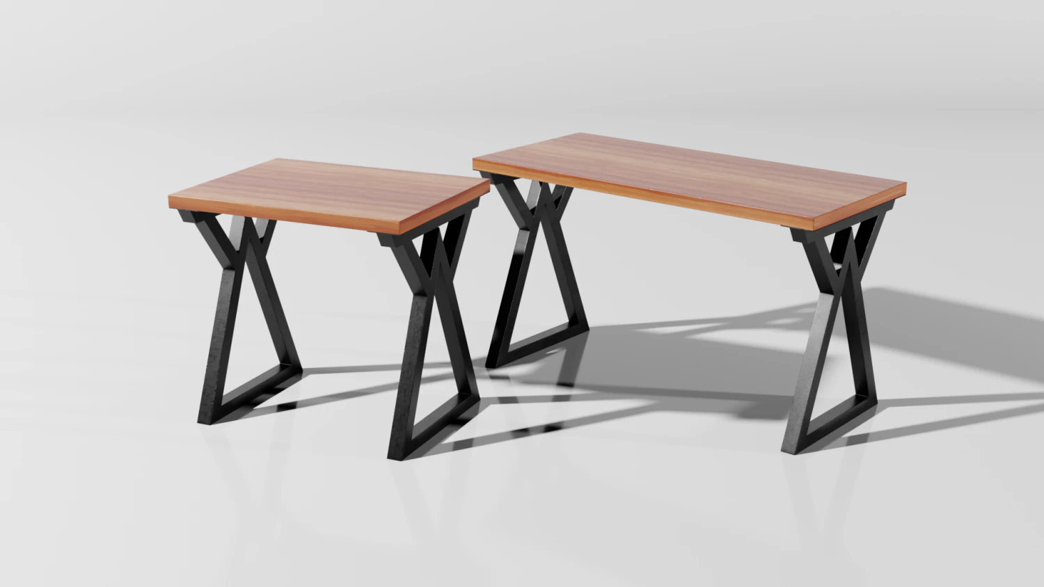 tables triangle 3D Model .c4d .max .obj .3ds .fbx .stl .blend 
