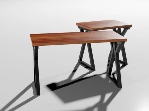 tables triangle 3D Model
