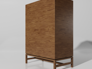 forde tallboy dresser 3D 모델