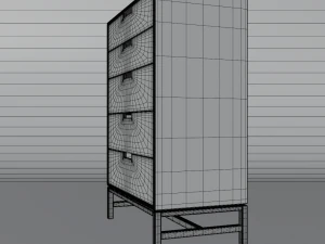 forde tallboy dresser 3D Model