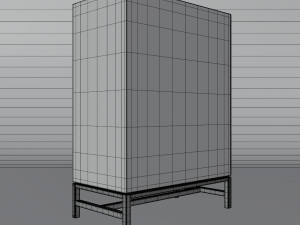 forde tallboy dresser 3D 모델