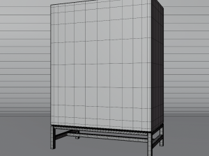 forde tallboy dresser 3D 모델
