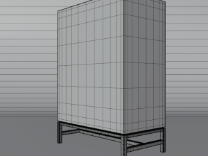 forde tallboy dresser 3D 모델
