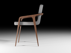 chair lolita Modèle 3D