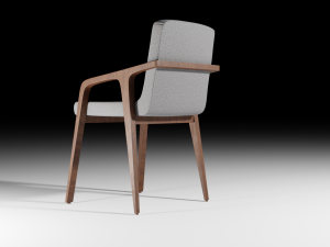 chair lolita Modèle 3D